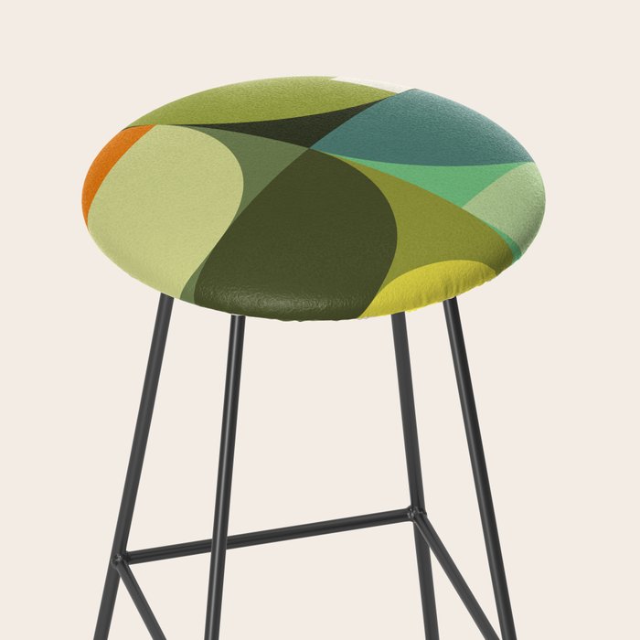 Modern Geometric 90A Stool Gallery Image 2