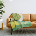 Modern Geometric 90A Throw Blanket Gallery Image 1