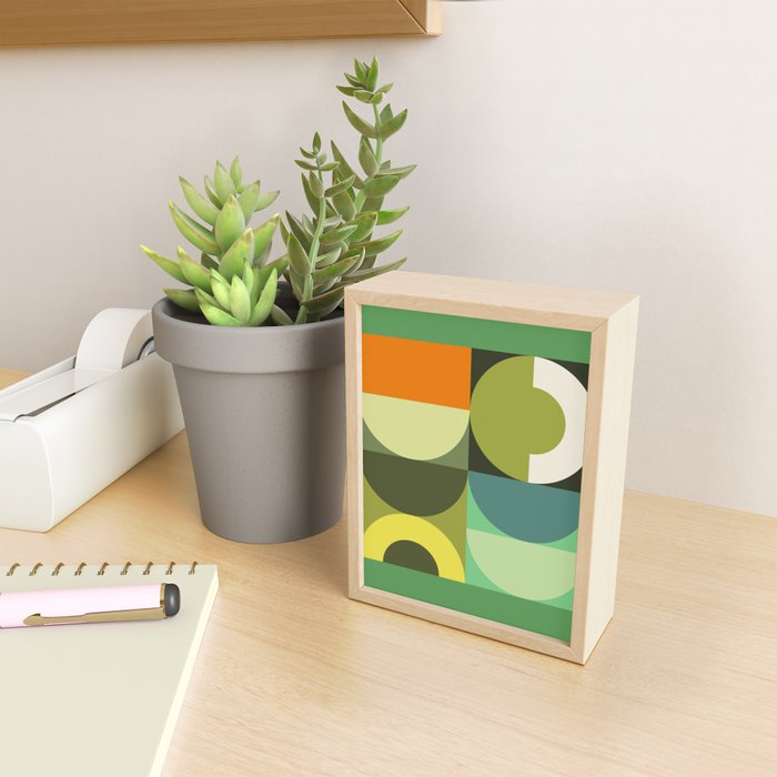 Modern Geometric 90A Mini Art Print Gallery Image 2