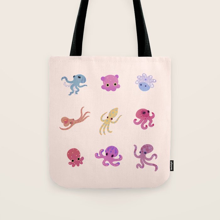 Octopus Tote Bag Gallery Image 1