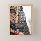 Veniero, East Village 02 Mini Art Print Gallery Image 1