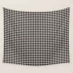 Scandinavian Modern Houndstooth Wall Tapestry Gallery Image 4