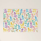 Rainbow Poodles by Veronique de Jong Welcome Mat Gallery Image 1