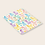 Rainbow Poodles by Veronique de Jong Notebook Gallery Image 2