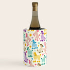Rainbow Poodles by Veronique de Jong Wine Chiller Gallery Image 2
