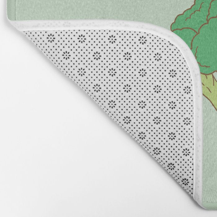 Broccoli don't like you either Bath Mat Gallery Image 2