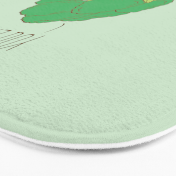 Broccoli don't like you either Bath Mat Gallery Image 3
