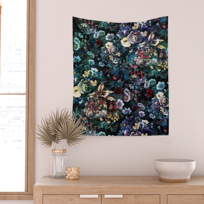 Night Lights Wall Tapestry Gallery Image 2
