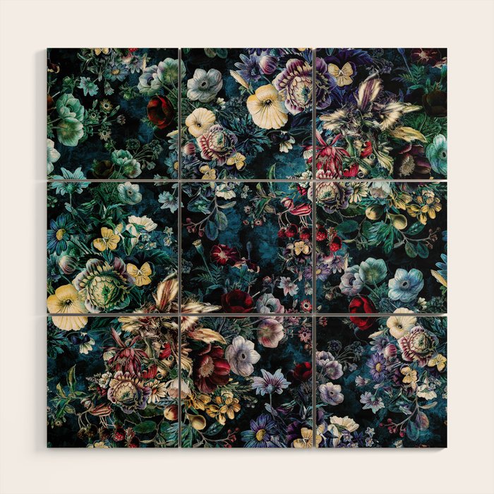 Night Lights Wood Wall Art Gallery Image 1