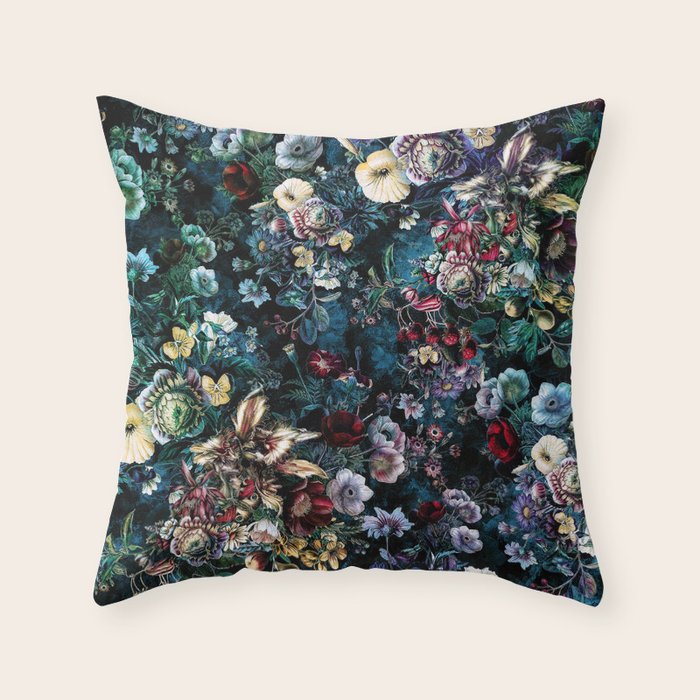 Night Lights Throw Pillow Gallery Image 6