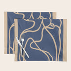 Abstract Line Art Cat 6 Placemat Gallery Image 1