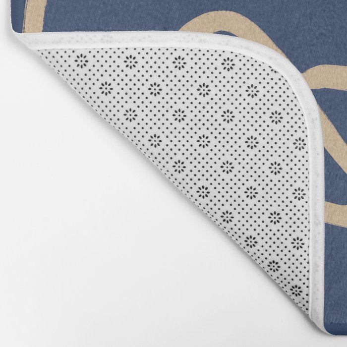 Abstract Line Art Cat 6 Bath Mat Gallery Image 2