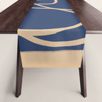 Abstract Line Art Cat 6 Table Runner Gallery Image 1