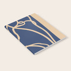Abstract Line Art Cat 6 Notebook Gallery Image 2