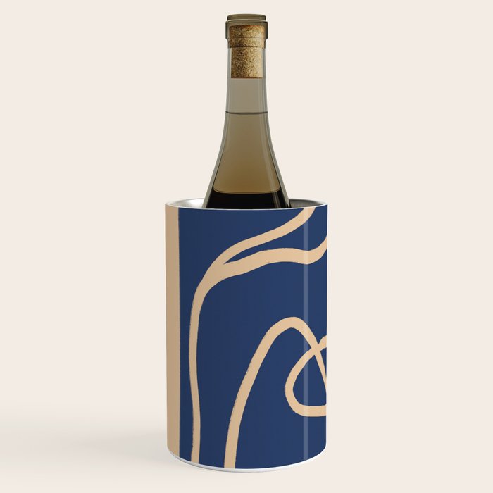 Abstract Line Art Cat 6 Wine Chiller Gallery Image 2