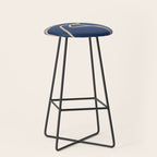Abstract Line Art Cat 6 Stool Gallery Image 1