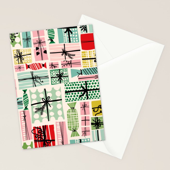 Favorite gift wrapped Stationery Card Gallery Image 2