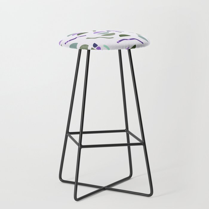 Modern simple shapes pattern LG Stool Gallery Image 1