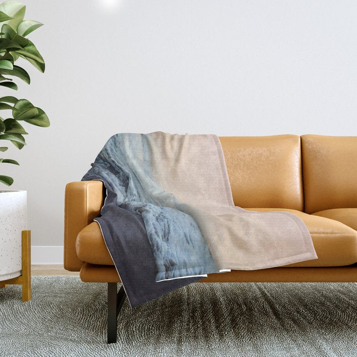 Crash into Me Throw Blanket Gallery Image 1