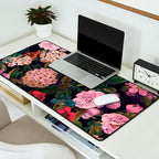 Brightly Glowing Flowers II Desk Mat Gallery Image 2