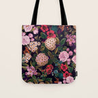 Brightly Glowing Flowers II Tote Bag Gallery Image 1