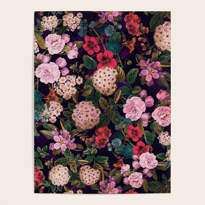 Brightly Glowing Flowers II Poster Gallery Image 1