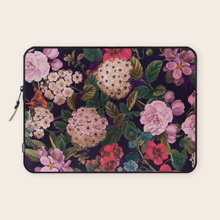 Brightly Glowing Flowers II Laptop Sleeve Gallery Image 1