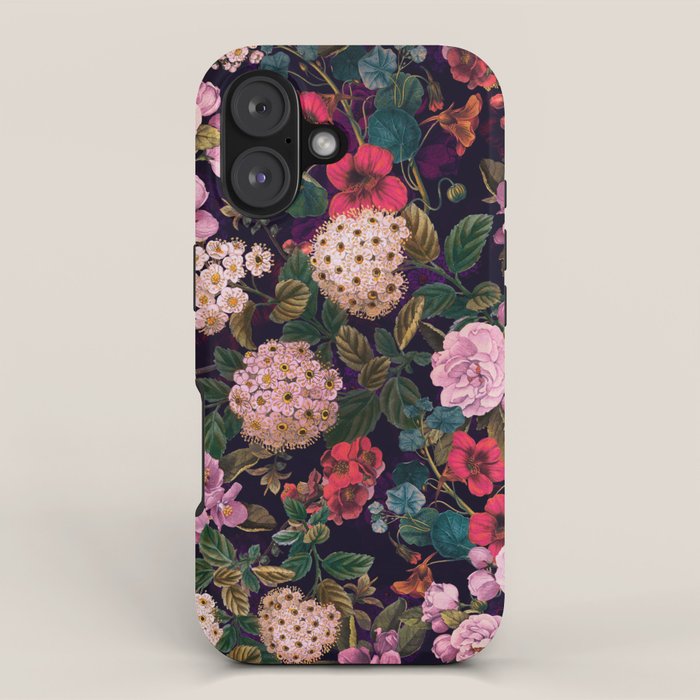 Brightly Glowing Flowers II iPhone Case Gallery Image 1