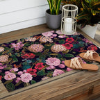 Brightly Glowing Flowers II Outdoor Rug Gallery Image 2