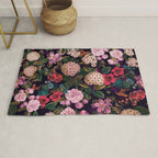 Brightly Glowing Flowers II Rug Gallery Image 1