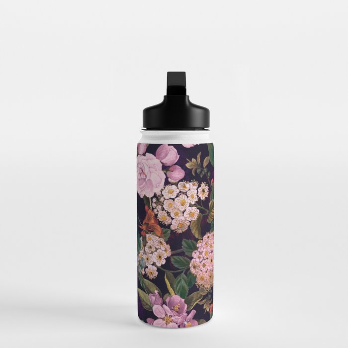 Brightly Glowing Flowers II Water Bottle Gallery Image 3