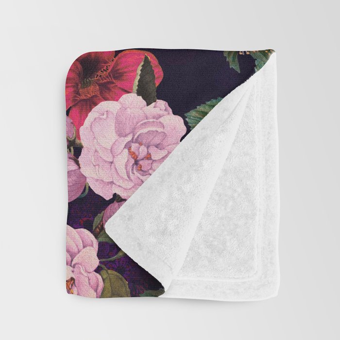 Brightly Glowing Flowers II Throw Blanket Gallery Image 3
