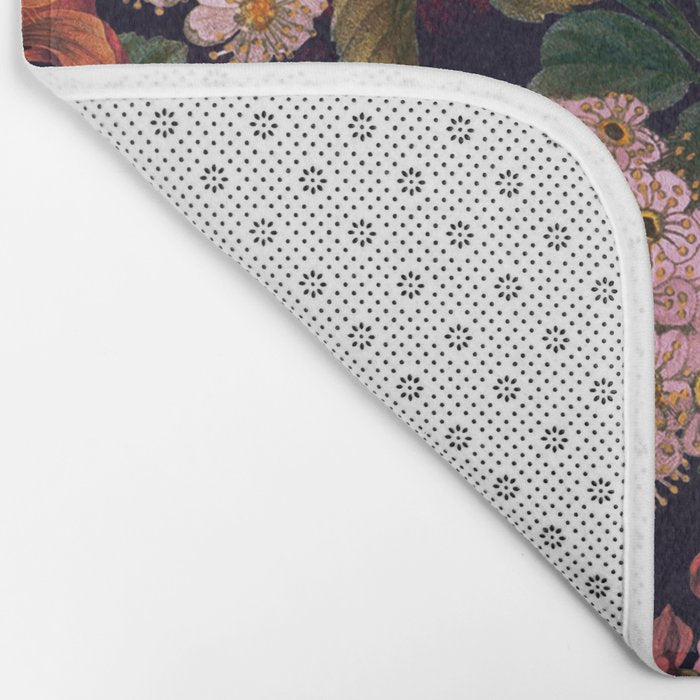 Brightly Glowing Flowers II Bath Mat Gallery Image 2
