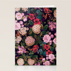Brightly Glowing Flowers II Stationery Card Gallery Image 2
