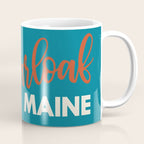 Ski Sugarloaf Maine vintage ski poster Coffee Mug Gallery Image 1