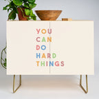 You Can Do Hard Things Credenza Gallery Image 1