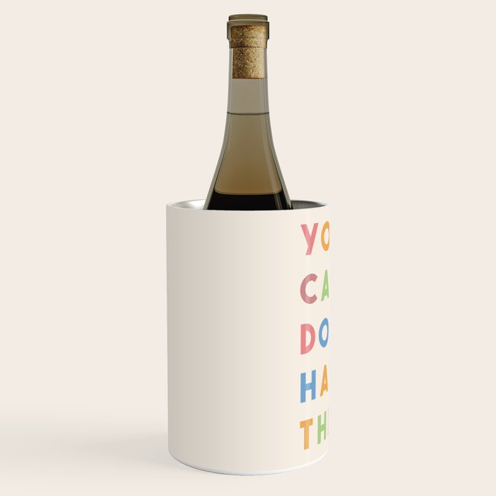 You Can Do Hard Things Wine Chiller Gallery Image 2