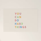 You Can Do Hard Things Welcome Mat Gallery Image 1