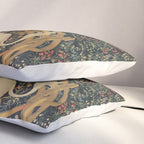 The Unicorn Rests in a Garden (from the Unicorn Tapestries) Pillow Sham Gallery Image 3