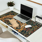 The Unicorn Rests in a Garden (from the Unicorn Tapestries) Desk Mat Gallery Image 2