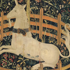 The Unicorn Rests in a Garden (from the Unicorn Tapestries) Coffee Mug Gallery Image 2