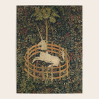 The Unicorn Rests in a Garden (from the Unicorn Tapestries) Poster Gallery Image 4