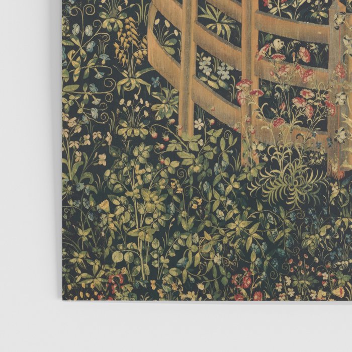 The Unicorn Rests in a Garden (from the Unicorn Tapestries) Poster Gallery Image 3