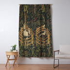 The Unicorn Rests in a Garden (from the Unicorn Tapestries) Window Curtain Gallery Image 5