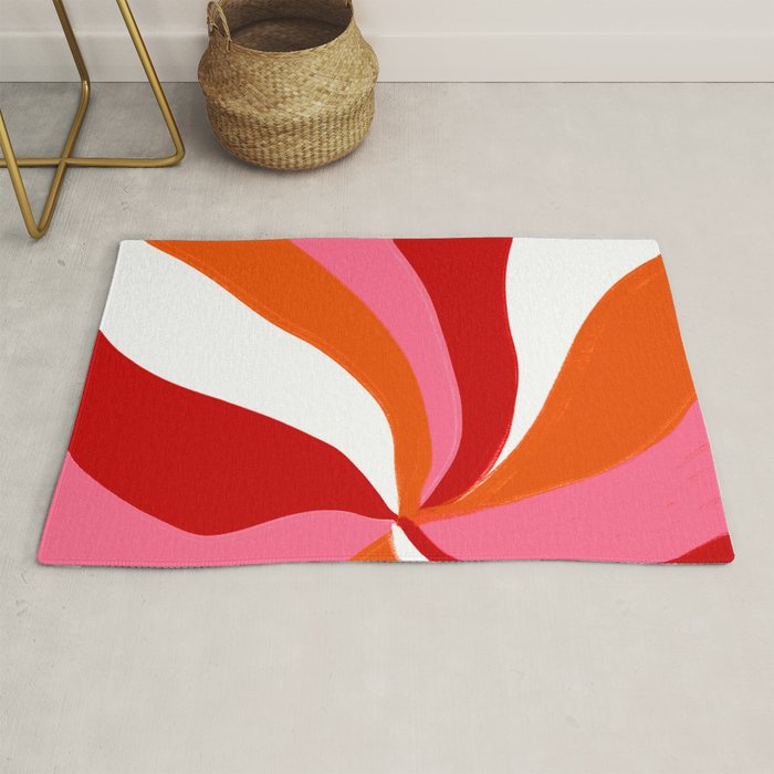 marlowe, pink & orange Rug Gallery Image 1