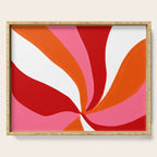 marlowe, pink & orange Serving Tray Gallery Image 1