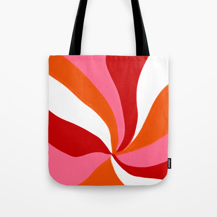 marlowe, pink & orange Tote Bag Gallery Image 1