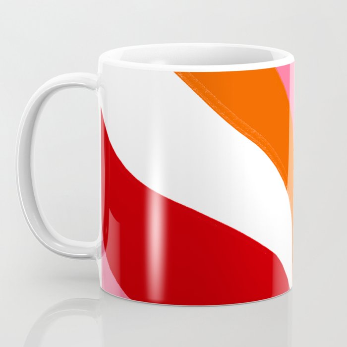 marlowe, pink & orange Coffee Mug Gallery Image 3