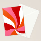 marlowe, pink & orange Stationery Card Gallery Image 2