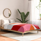 marlowe, pink & orange Comforter Gallery Image 2